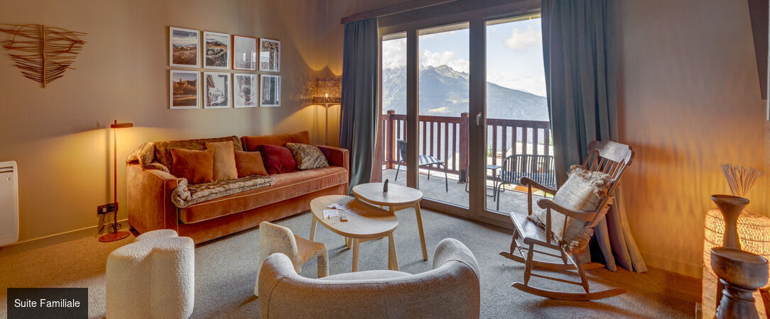 ILY Hotels & Spa La Rosière ★★★★ - Toute l’élégance d’un chalet alpin ouvert sur la nature estivale. - La Rosière, France