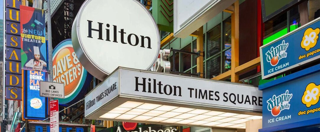 Hilton New York Times Square ★★★★ - A newly refurbished Manhattan hotel soaring above Times Square. - New York, United States