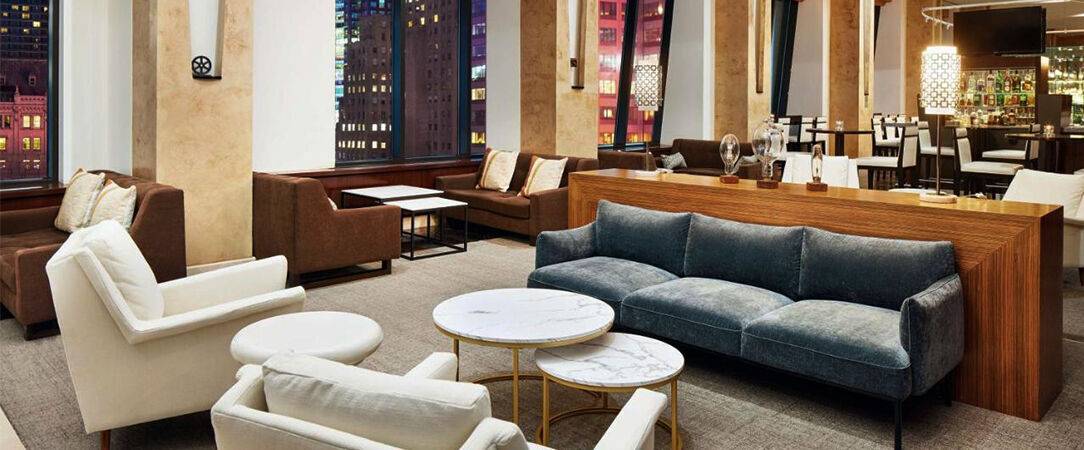 Hilton New York Times Square ★★★★ - A newly refurbished Manhattan hotel soaring above Times Square. - New York, United States