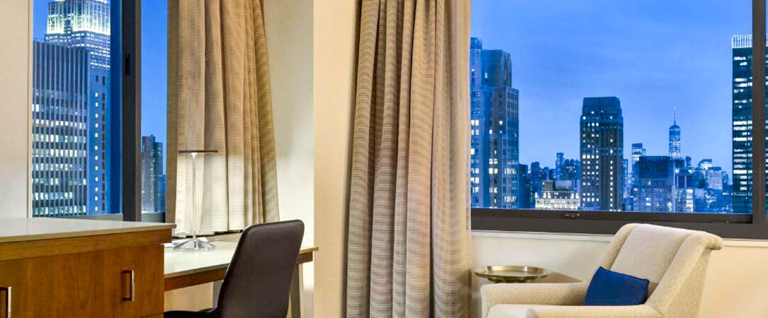 Hilton New York Times Square ★★★★ - Adresse design aux vues impressionnantes sur Broadway et Times Square : à vous New York. - New York, États-Unis