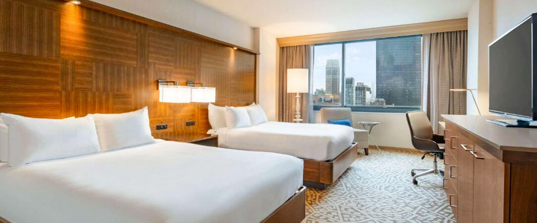 Hilton New York Times Square ★★★★ - Adresse design aux vues impressionnantes sur Broadway et Times Square : à vous New York. - New York, États-Unis