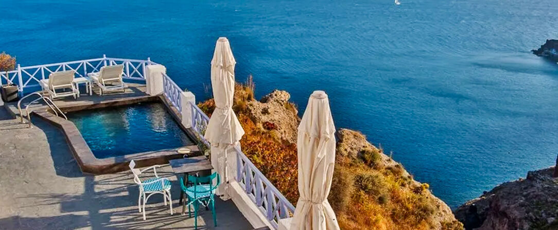 Armeni Village Rooms & Suites - Parenthèse montagne et eau turquoise au bord de la mer Égée. - Santorin, Grèce