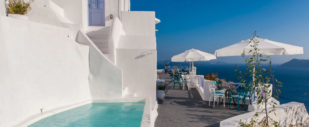 Armeni Village Rooms & Suites - Parenthèse montagne et eau turquoise au bord de la mer Égée. - Santorin, Grèce