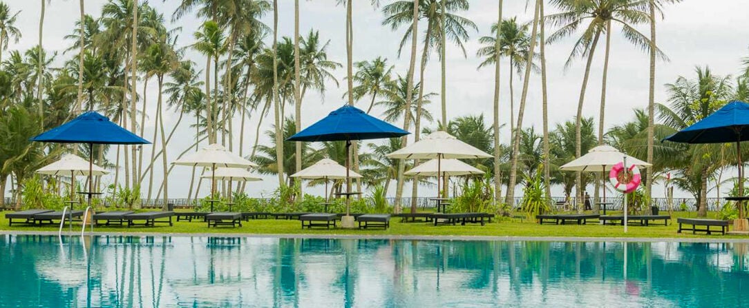 The Blue Water Hotel and Spa ★★★★ - Five-star luxury with an ocean view. - Kalutara, Sri Lanka