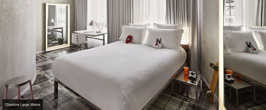 Mama Shelter Marseille - L’adresse idéale pour découvrir Marseille dans une ambiance conviviale propre aux Mama Shelter. - Marseille, France