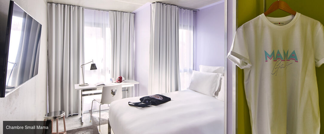 Mama Shelter Lyon - Dernière minute - Le concept Mama Shelter vous réserve un séjour pop à Lyon. - Lyon, France