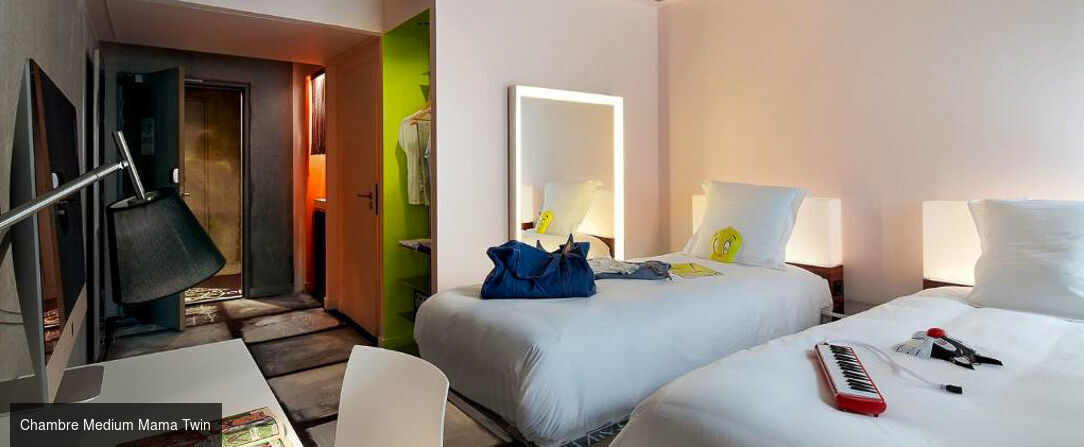 Mama Shelter Lyon - Dernière minute - Le concept Mama Shelter vous réserve un séjour pop à Lyon. - Lyon, France