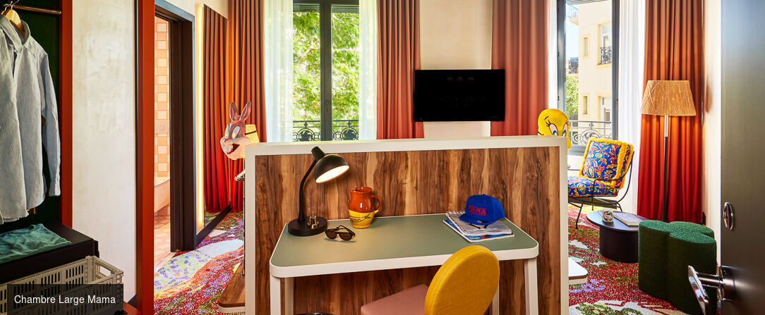 Mama Shelter Nice ★★★★ - Dernière minute - Toute l'ambiance colorée Mama Shelter dans le centre historique de Nice. - Nice, France