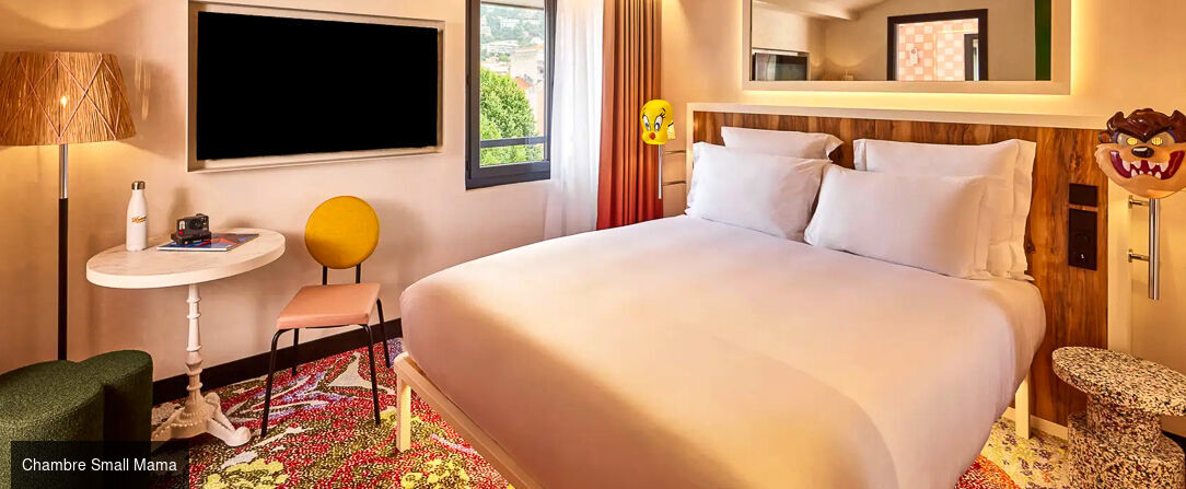 Mama Shelter Nice ★★★★ - Dernière minute - Toute l'ambiance colorée Mama Shelter dans le centre historique de Nice. - Nice, France