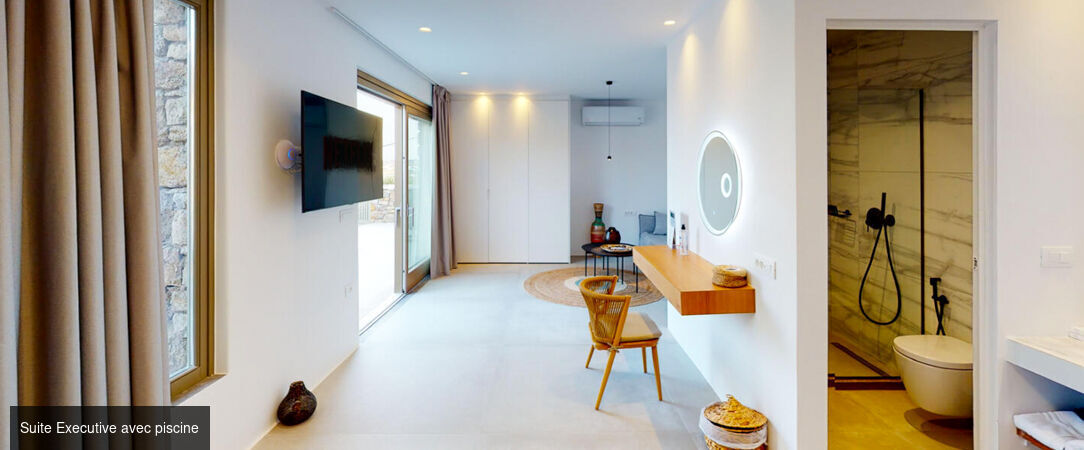 Panormos Bay luxury Suites ★★★★★ - Adresse luxueuse dans le cadre préservé des Cyclades pour un très doux séjour à Mykonos. - Mykonos, Grèce