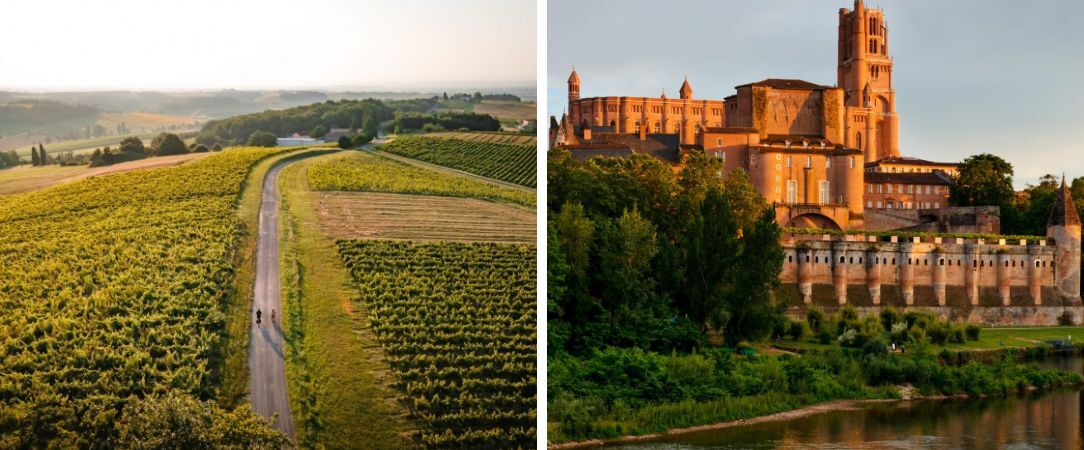 Domaine de La Monestarié - Chambres d’hôtes d’exception dans une maison aux airs de villa italienne au cœur de la campagne occitane. - Occitanie, France