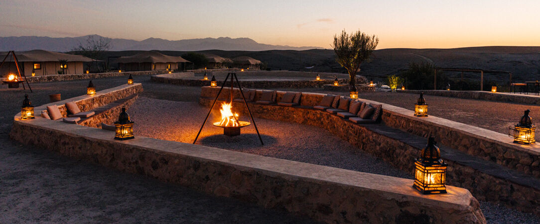 Caravan by Habitas - A luxurious camping experience in the majestic Moroccan desert. - Agafay Desert, Morocco