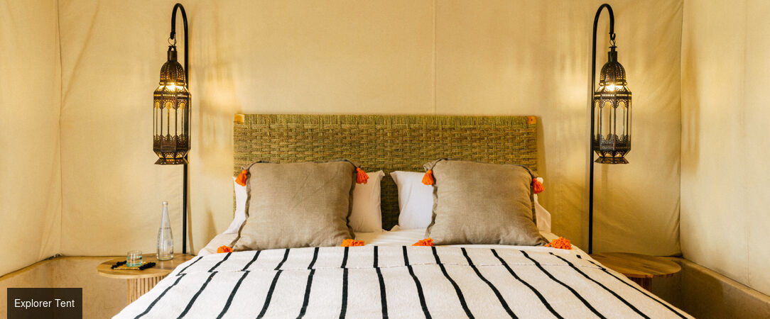 Caravan by Habitas - A luxurious camping experience in the majestic Moroccan desert. - Agafay Desert, Morocco