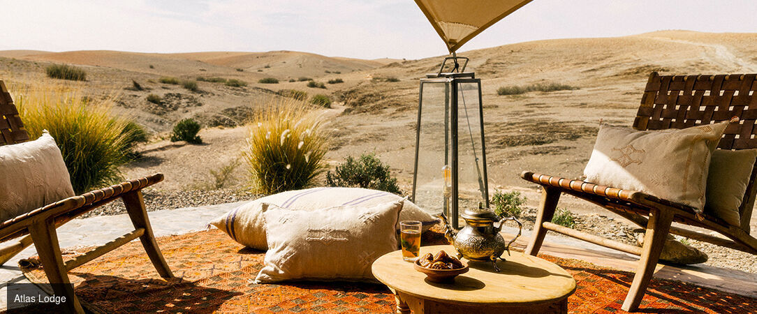 Caravan by Habitas - A luxurious camping experience in the majestic Moroccan desert. - Agafay Desert, Morocco