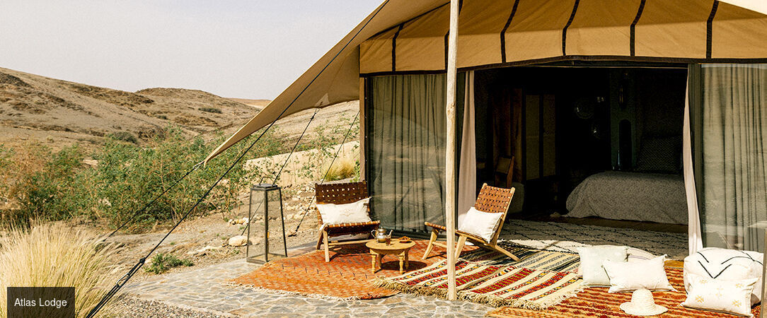 Caravan by Habitas - A luxurious camping experience in the majestic Moroccan desert. - Agafay Desert, Morocco