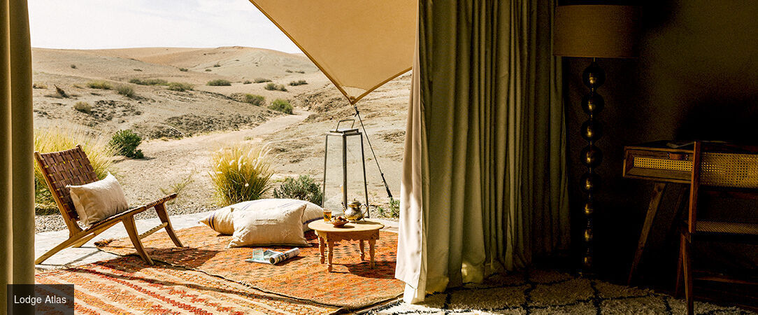 Caravan by Habitas - Une bulle de sérénité dans un décor paradisiaque au beau milieu du désert : exceptionnel. - Désert d'Agafay, Maroc