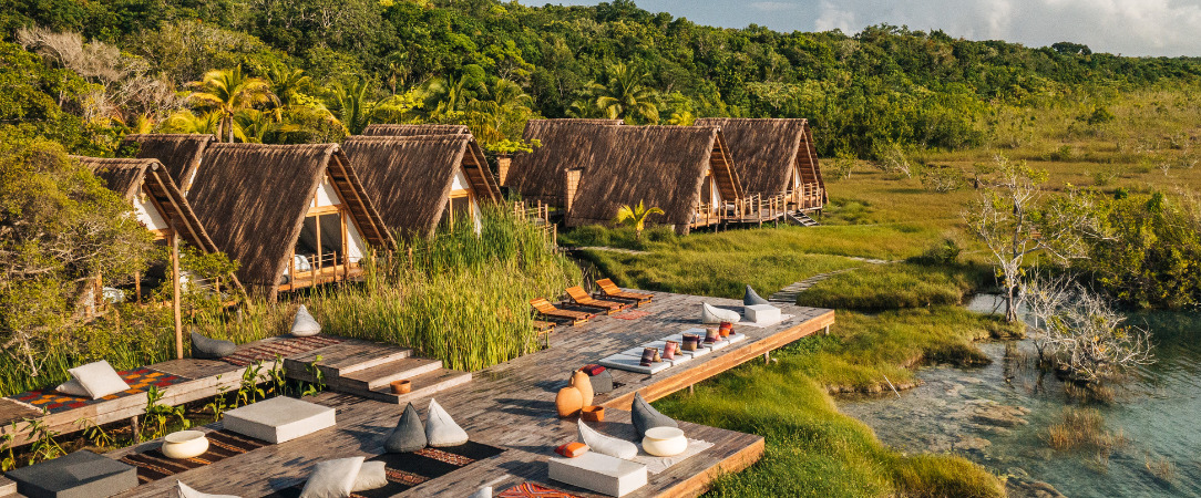 Our Habitas Bacalar ★★★★★ - Adults Only - Immersion écoresponsable et luxe apaisant sur la lagune des sept couleurs, au Mexique. - Bacalar, Mexique