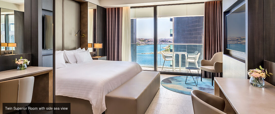 Barcelo Fortina ★★★★★ - Un hôtel moderne et confortable, doté d’une vue imprenable face à La Villette. - Sliema, Malta