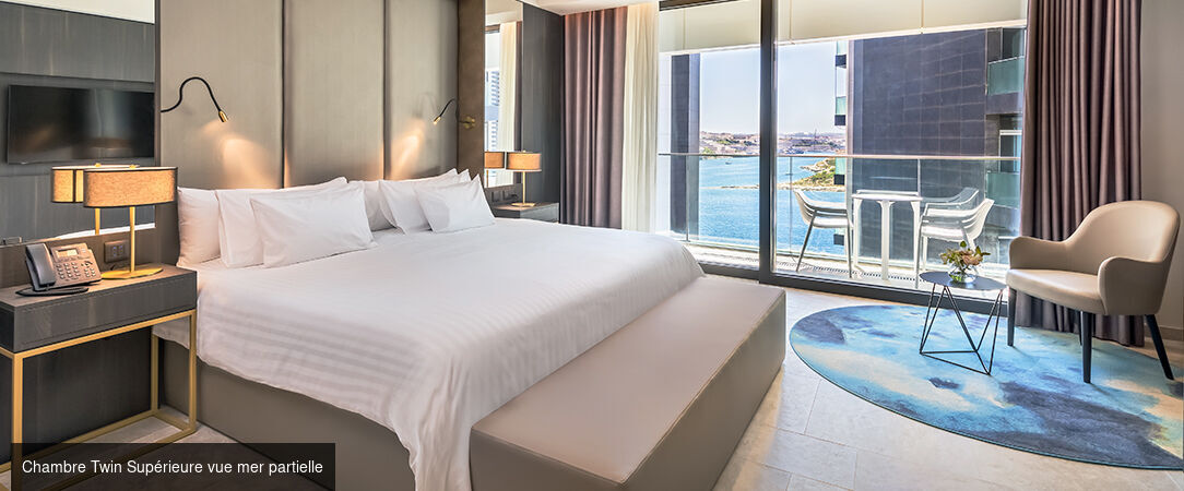 Barcelo Fortina ★★★★★ - Un hôtel moderne et confortable, doté d’une vue imprenable face à La Villette. - Sliema, Malta