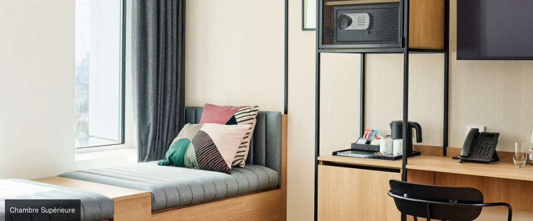 H4 Hotel Wyndham, Paris Pleyel Resort ★★★★ - Confort, design & superbe vue panoramique sur Paris. - Seine-Saint-Denis, France