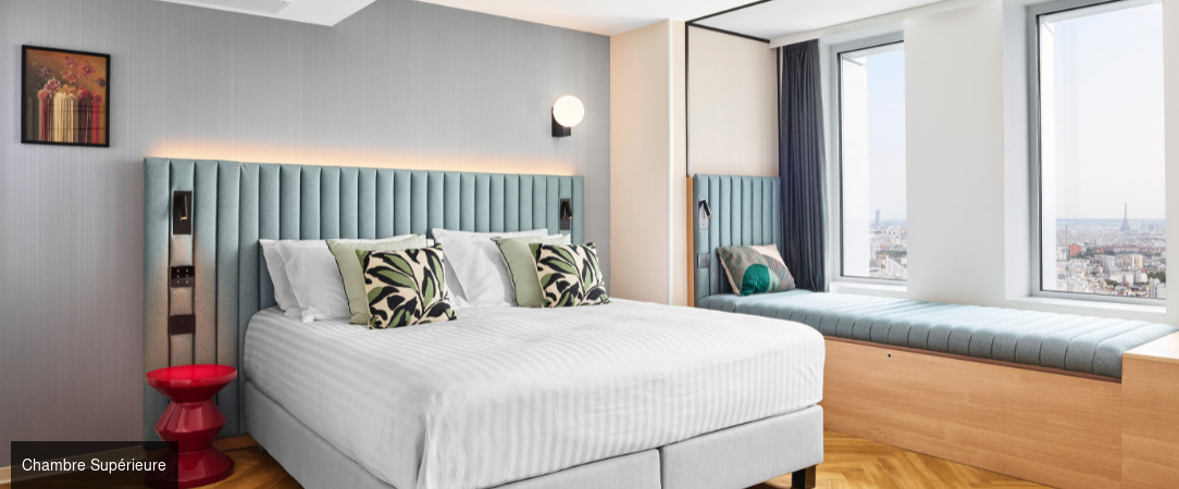 H4 Hotel Wyndham, Paris Pleyel Resort ★★★★ - Confort, design & superbe vue panoramique sur Paris. - Seine-Saint-Denis, France