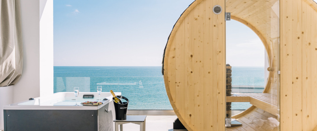 Akrotiri Olympus Luxury Suites - Adults Only - Sanctuaire béni des Dieux de l’Olympe, luxe, confort et sérénité entre montagne et mer Égée. - Riviera olympique, Grèce