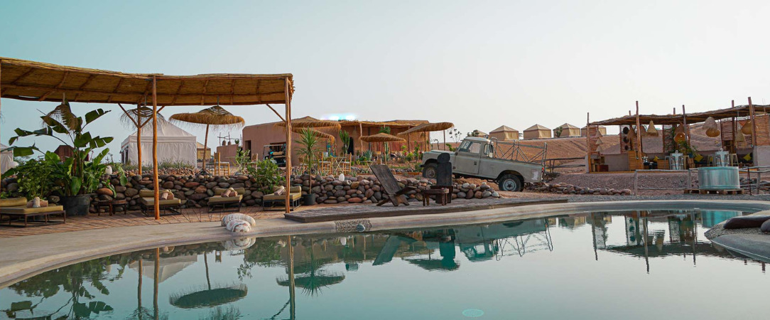 Inara Camp - Agafay's Canvas of Dreams: Glamp, Dine, and Stay in Style! - Agafay Desert, Morocco