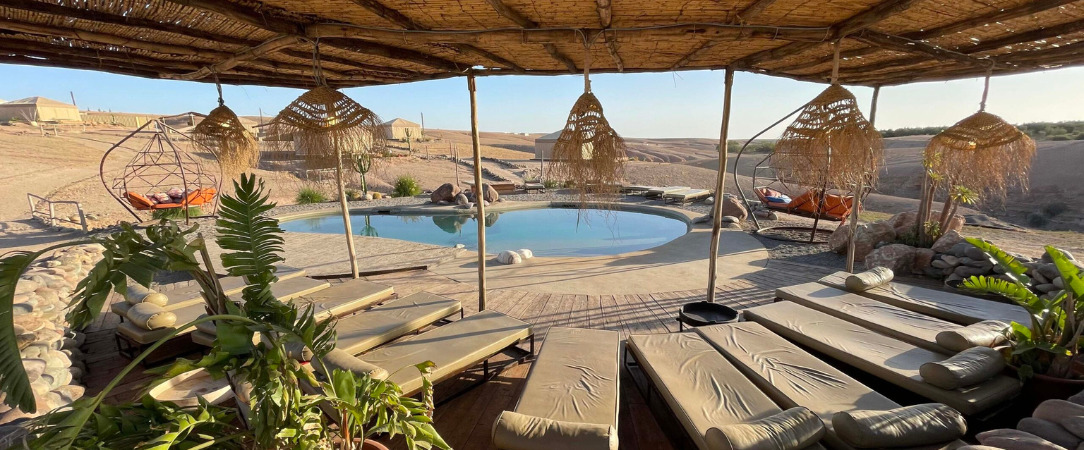 Inara Camp - Agafay's Canvas of Dreams: Glamp, Dine, and Stay in Style! - Agafay Desert, Morocco