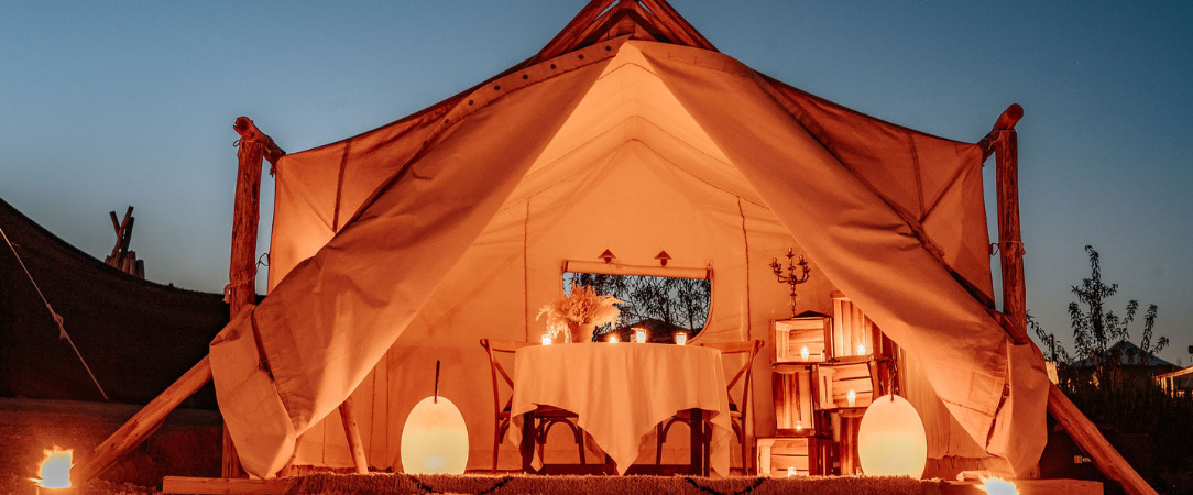 Inara Camp - Agafay's Canvas of Dreams: Glamp, Dine, and Stay in Style! - Agafay Desert, Morocco