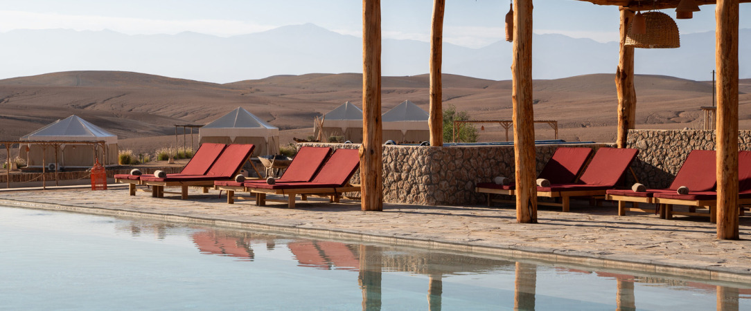 Inara Camp - Séjour au cœur du désert d’Agafay en tente de luxe. - Désert d'Agafay, Maroc