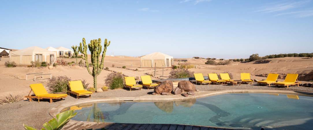 Inara Camp - Séjour au cœur du désert d’Agafay en tente de luxe. - Désert d'Agafay, Maroc