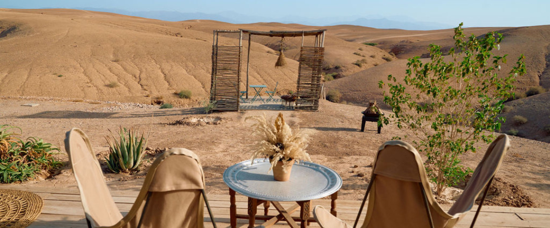 Inara Camp - Séjour au cœur du désert d’Agafay en tente de luxe. - Désert d'Agafay, Maroc