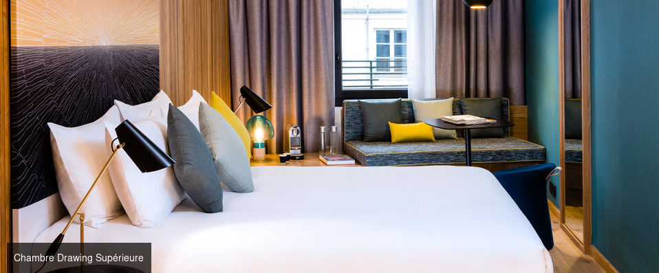Drawing Hotel ★★★★ - Dernière minute - Séjour artistique au cœur de Paris, entre design contemporain et patrimoine culture. - Paris, France