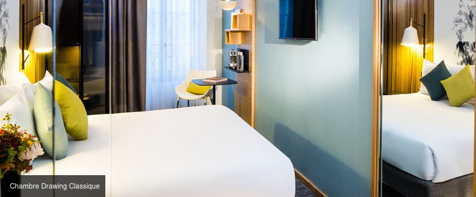 Drawing Hotel ★★★★ - Dernière minute - Séjour artistique au cœur de Paris, entre design contemporain et patrimoine culture. - Paris, France