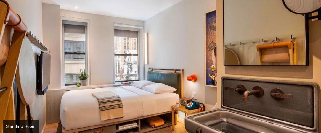 Moxy NYC Times Square ★★★★ - A stylish luxury hotel with all the charm of Midtown Manhattan. - New York, United States