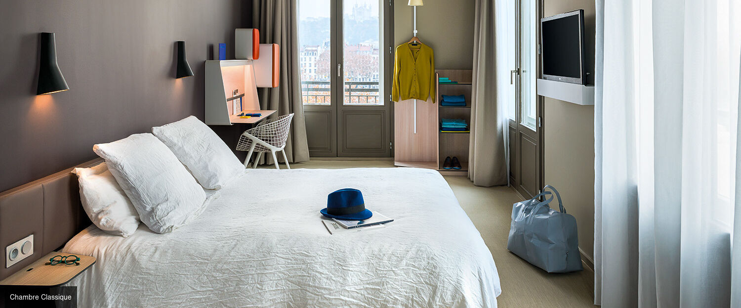 OKKO Hotels Lyon Pont Lafayette ★★★★ - Un refuge contemporain sur les rives du Rhône, entre charme historique et modernité. - Lyon, France