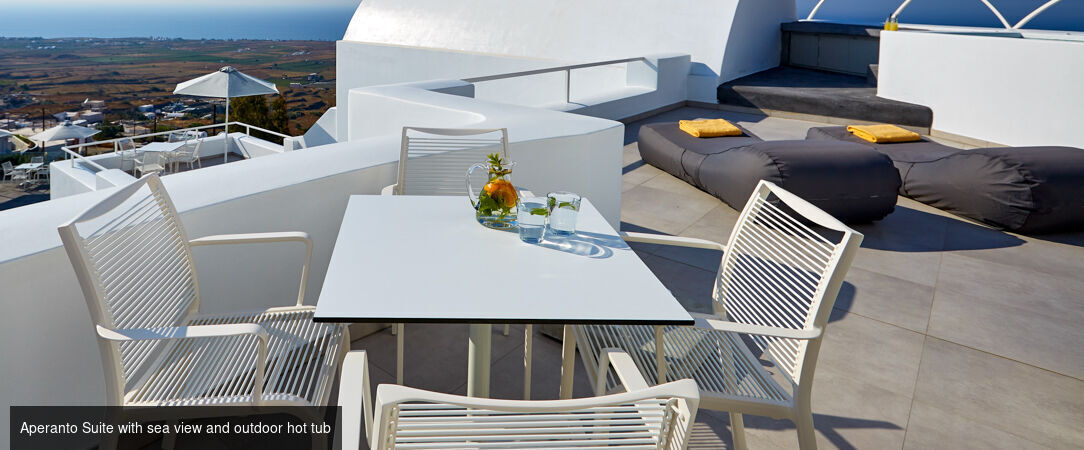 Aperanto Suites Santorini ★★★★ - Un havre de paix luxueux sur les hauteurs de Santorin, entre ciel et mer. - Santorini, Greece