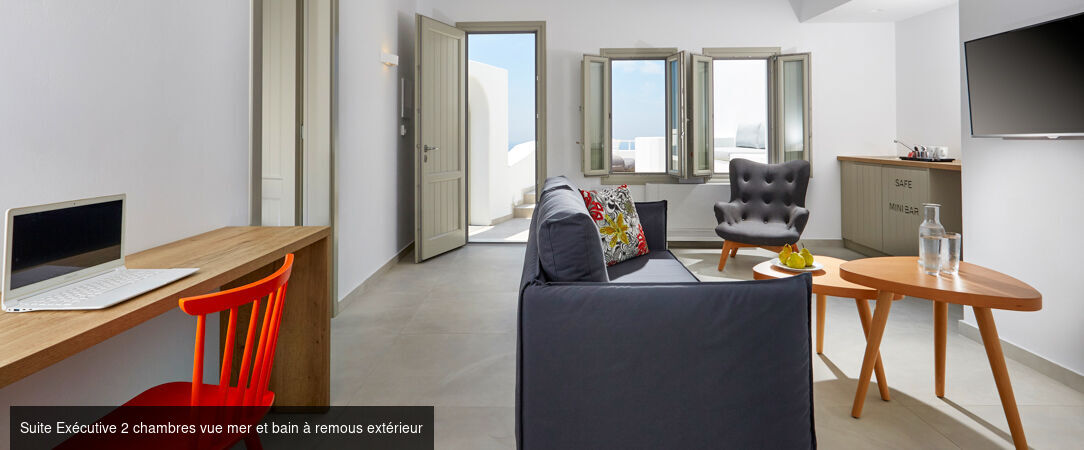 Aperanto Suites Santorini ★★★★ - Un havre de paix luxueux sur les hauteurs de Santorin, entre ciel et mer. - Santorin, Grèce
