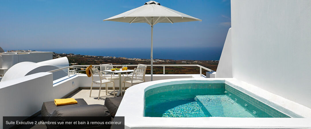 Aperanto Suites Santorini ★★★★ - Un havre de paix luxueux sur les hauteurs de Santorin, entre ciel et mer. - Santorin, Grèce