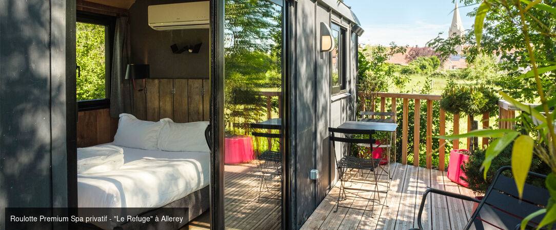 Le Domaine des Prés Verts & Spa Vinésime ★★★★ - Dernière minute - Escapade insolite et de charme en Bourgogne, dans l’intimité d'hébergements douillettes avec bain à remous privatif. - Bourgogne, France