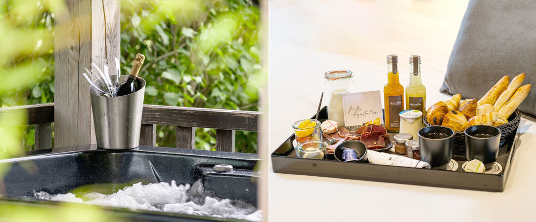 Le Domaine des Prés Verts & Spa Vinésime ★★★★ - Dernière minute - Escapade insolite et de charme en Bourgogne, dans l’intimité d'hébergements douillettes avec bain à remous privatif. - Bourgogne, France