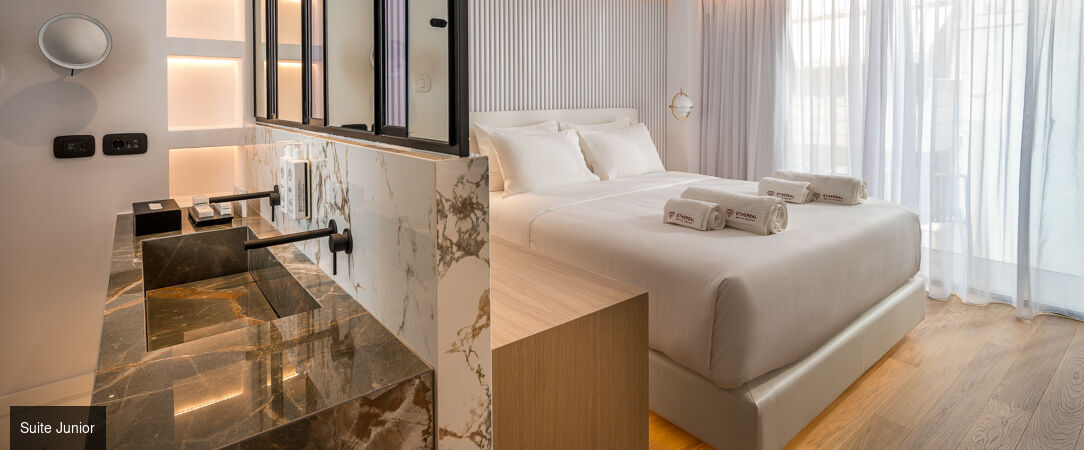 Ethereal White Resort Hotel & Spa ★★★★★ - Adults Only - Un hôtel luxueux, moderne et raffiné avec piscine, parfaitement situé au cœur d’Héraklion. - Crète, Grèce