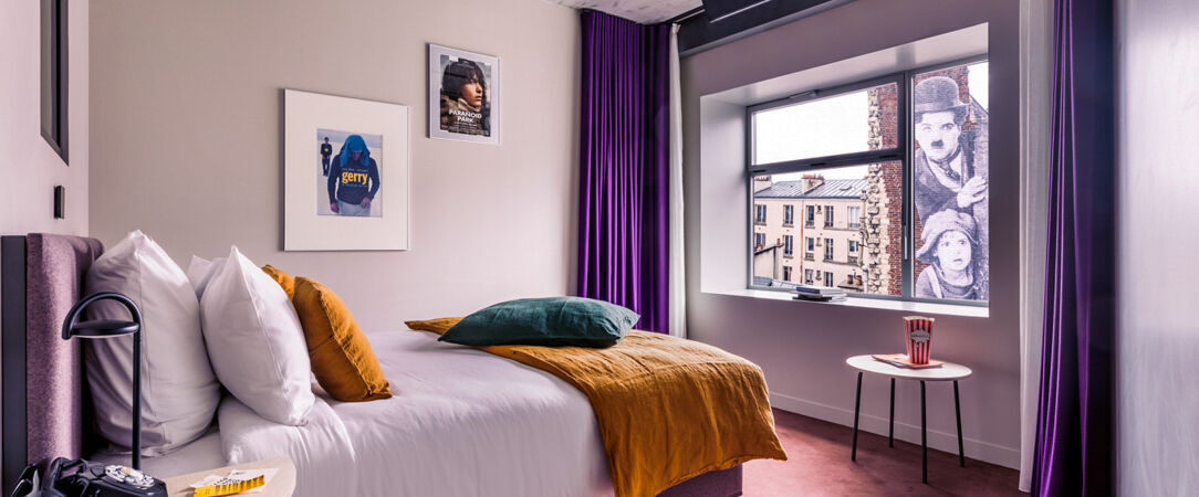 Hôtel Paradiso ★★★★ - Hôtel-cinéma, pied-à-terre élégant et concept novateur en plein cœur de la Ville Lumière. - Paris, France