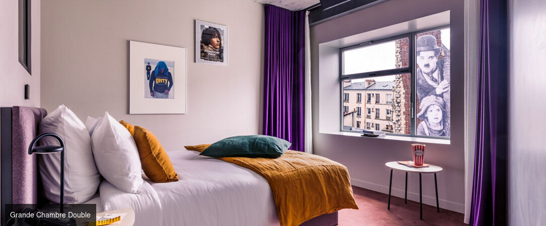 Hotel Paradiso ★★★★ - Hôtel-cinéma, pied-à-terre élégant et concept novateur en plein cœur de la Ville Lumière. - Paris, France