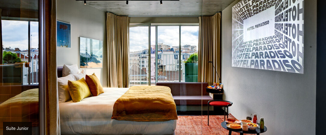 Hotel Paradiso ★★★★ - Hôtel-cinéma, pied-à-terre élégant et concept novateur en plein cœur de la Ville Lumière. - Paris, France