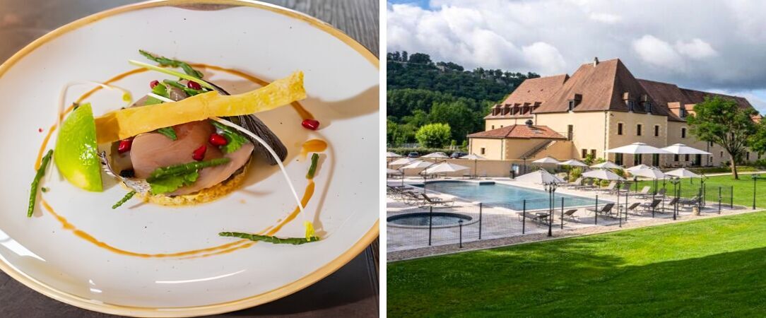 Hôtel Le Périgord ★★★★ - Vivez l’expérience d’un menu 3 services inclus pour faire de votre séjour une véritable parenthèse culinaire. - Dordogne, France