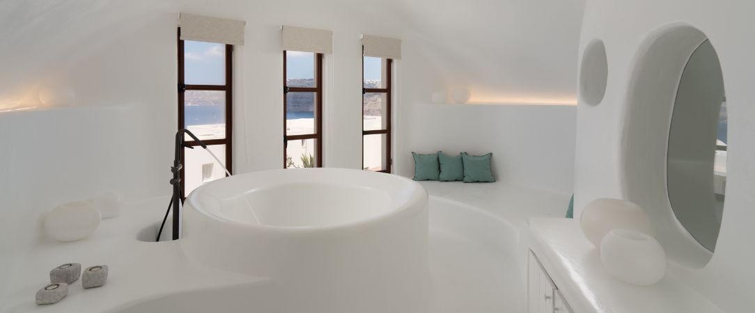 Goulielmos Hotel & Spa ★★★★ - L’élégance minimaliste des Cyclades face à l’azur enchanteur de la baie de Santorin. - Santorin, Grèce
