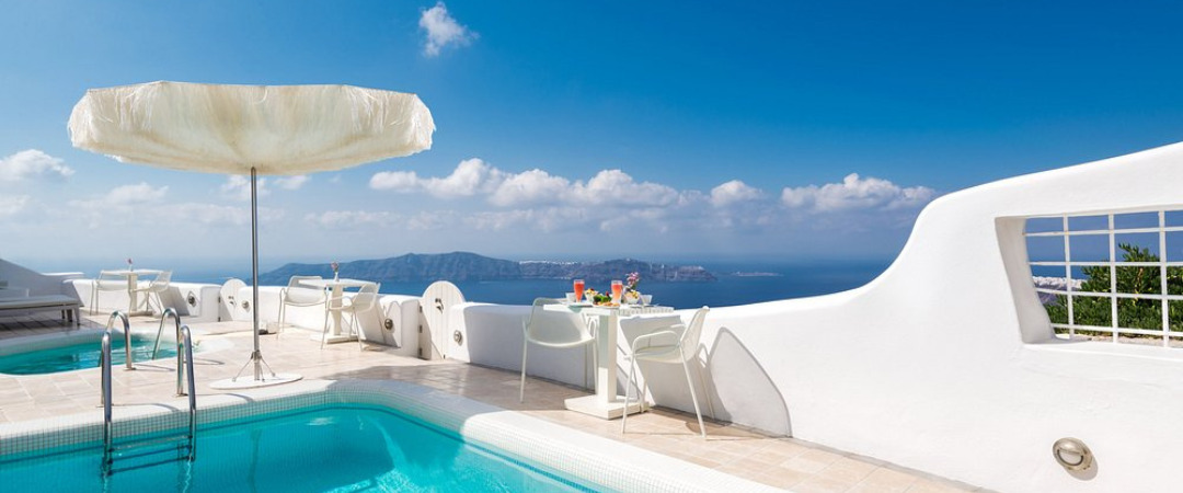 White Santorini ★★★★ - Une adresse confidentielle perchée sur les hauteurs de la caldeira de Santorin. - Santorin, Grèce