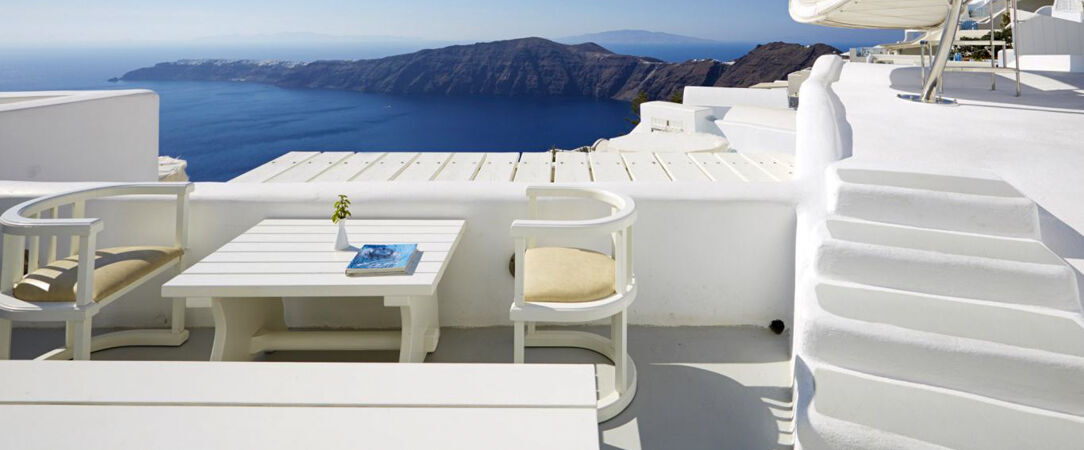 White Santorini ★★★★ - Une adresse confidentielle perchée sur les hauteurs de la caldeira de Santorin. - Santorin, Grèce