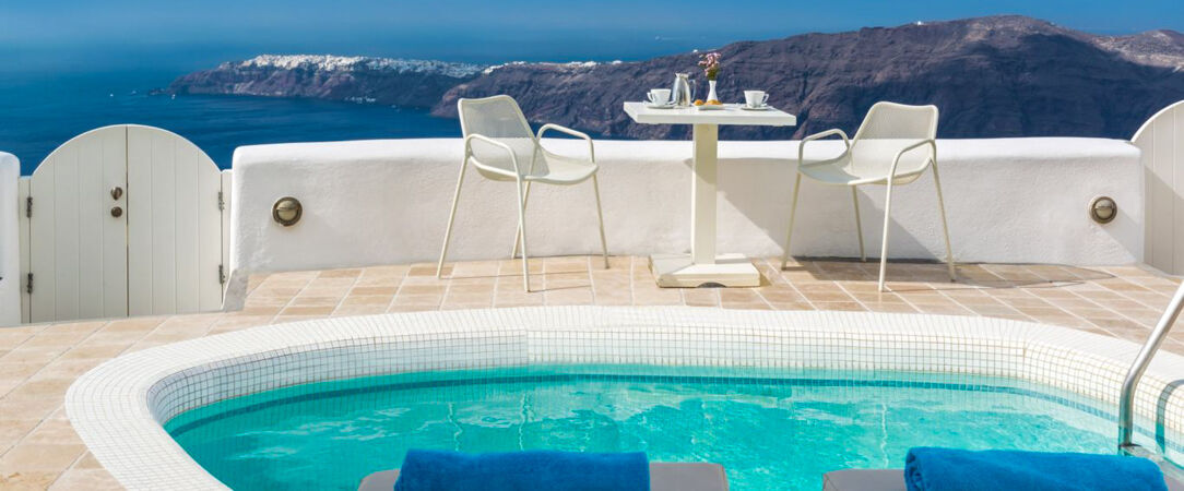 White Santorini ★★★★ - Une adresse confidentielle perchée sur les hauteurs de la caldeira de Santorin. - Santorin, Grèce